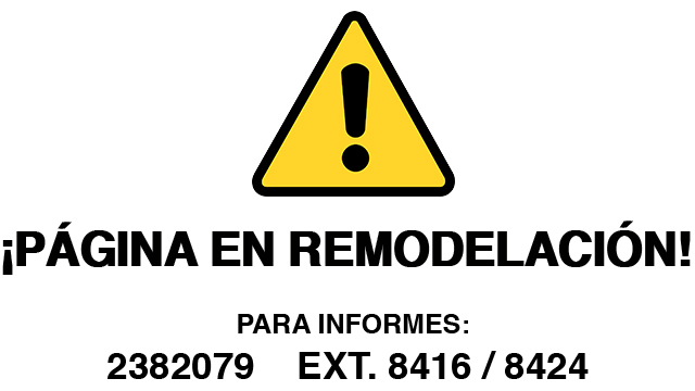 Página En Remodelación Servicios Internacionales